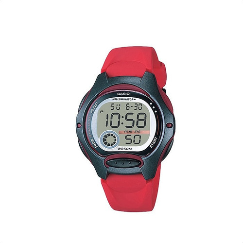 Reloj Casio Mujer Sumergible Digital Lw-200 Led Deportivo 