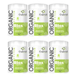 6 Btx Capilar Organic Sem Formol Redutor Anti-frizz -atacado