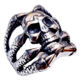 Anillo Calavera Falanges Acero Quirúrgico Súper Modelo