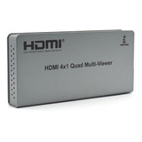 Splitter Switch Hdmi Multi- Visualizador 4x1