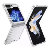 Funda Para Samsung Z Flip 5 Transparente Reforzada 