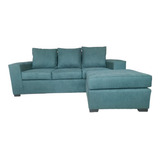 Sillon Esquinero 2.10x1.60 Con Vivos  Pana Antimanchas