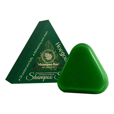Champú Natural Usman Grass Triangle In Bar, Green Jabon Na W | Envío gratis