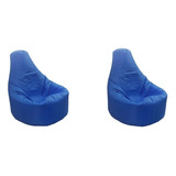 2 Unids Impermeable Adulto Grande Gamer Beanbag Silla