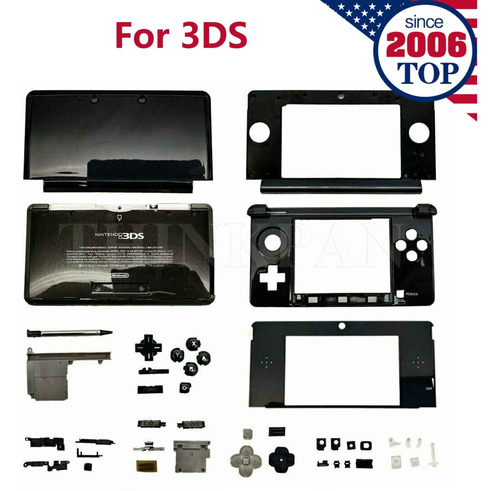 Full Housing Shell Case For Nintendo 3ds System Replacem Aab