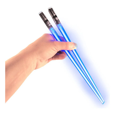 Palillos De Sable De Luz Led,palillos Chinos Led,1par,26cm Azul | Meses sin interés