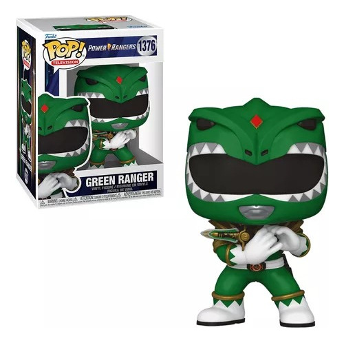 Funko Pop! #1376 - Power Rangers - Green Ranger - Nuevo !!