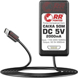 Fonte Carregador 5v Pra Caixa Som Revolve E Revolve+