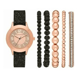 Skechers Set De Regalo De Reloj De Cuarzo Para Mujer, Juego