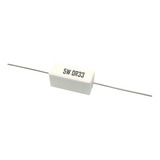 10un Resistor Porcelana 5w Vários Valores Ohmicos - C/ Nf-e