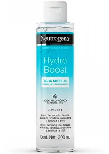 Neutrogena® Hydro Boost® Água Micelar 7 Em 1 Com 200ml