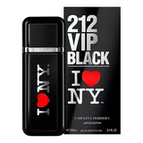 Ch 212 Vip Black I Love Ny Limited Ed Edp 100ml Masculino