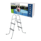 Escalera Metálica Para Pileta Bestway 58430 Hasta 84cm Cuota