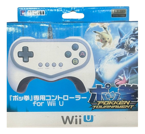 Controle Hori Pokken Tournament Pro Pad Branco Switch Wii U