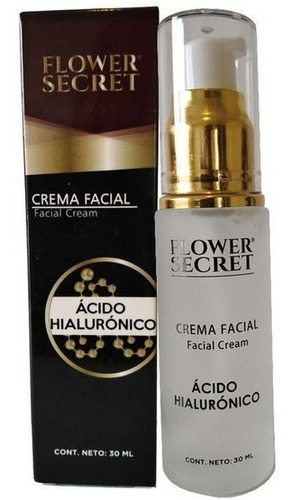 Crema Facial Ácido Hialurónico Flower Secret 30 Ml
