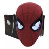 Casco Motorizado Spiderman Con Ojos Móviles Que Se Iluminan