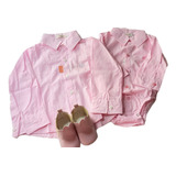 Camisa Infantil Pilcha Rosa Agro Gaúcha 