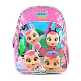 Mochila Cry Baby 18 Pulgadas Infantil Grande Escolar