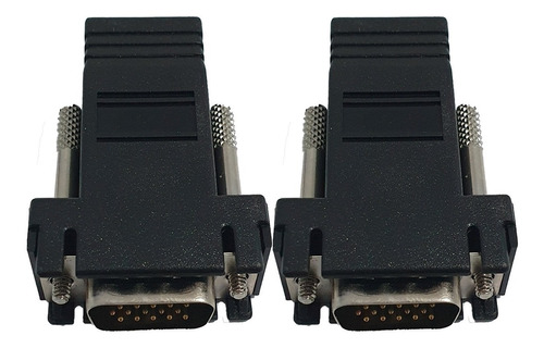 Extensor Vga Transmite Video Por Cabo D Rede Até 30m Monitor