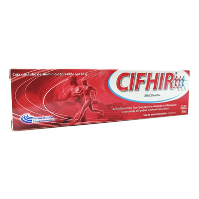 Cifhir Bencidamina Gel 5% Tubo 60g | MercadoLibre