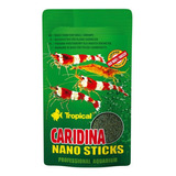 Tropical Caridina Nano Sticks 10g Para Crustáceos Alimento Tropical - 10 G