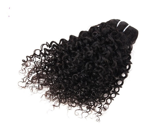 Cabelo Cacheado Humano Tic Tac 30cm 100gr Cachos 3a 3 Telas