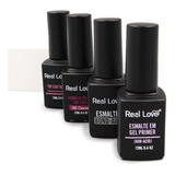 Kit 4 Preparadores 12ml - Real Love