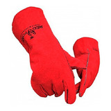 Guantes Carnaza Para Soldador Rojo 14 PuLG Red Force Wt52885