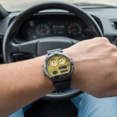 Reloj Citizen Ana Digi Temp Vintage 1985 Delorean Japones (Reacondicionado) | Envío gratis