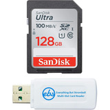 Memoria De 128gb Para Nikon D3500 D7500 D5600, D5200 Sandisk
