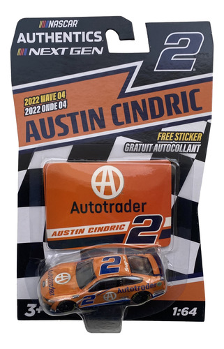 Lionel Racing Nascar Authentics 2022 Wave 04 Austin Cindr #2