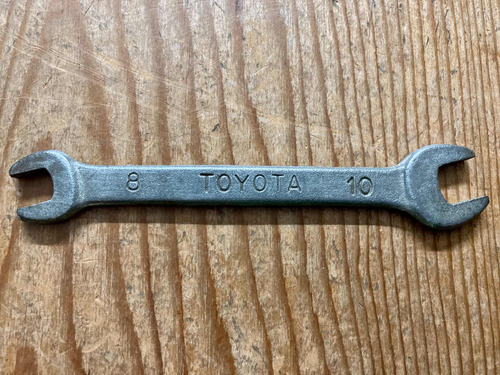 Llave Fija Toyota Automóviles De 8 Y 10 De Acero Original!