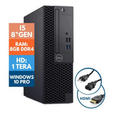 Desktop Dell 3070 Intel I5 8º Geração 8gb Ddr4 1tb Windows10