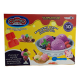 Masa Para Modelar Tipo Play-doh Accesorios Para Hacer Helado