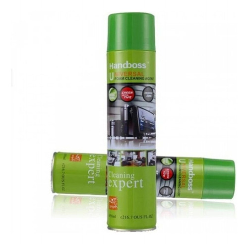 Limpiador Espuma Multi Usos Handboss Spray 650 Ml + Cepillo