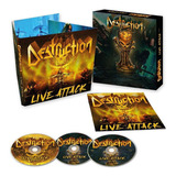 Destruction Live Attack 2 Cd + Blu Ray Nuevo Importado