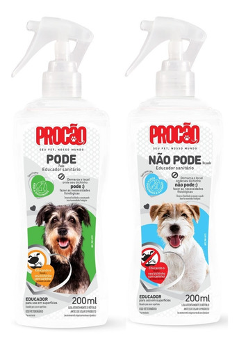 Educador Sanitário Canino Pet Spray Dog Stop Xixi