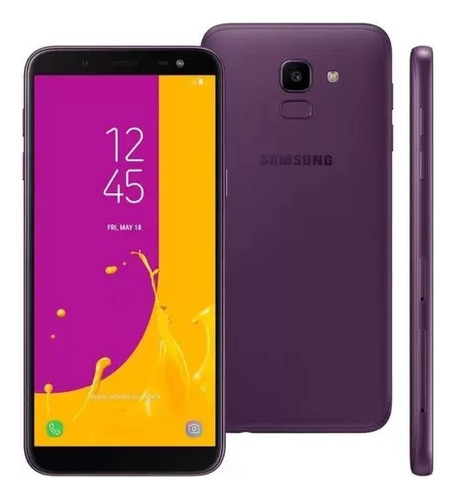 Samsung Galaxy J6 32 Gb Violeta 3 Gb Ram Garantia | Nf-e