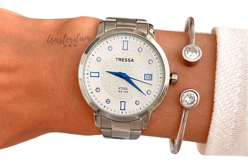 Reloj Tressa Dama Modelo Abby  Sumergible  Agente Oficial