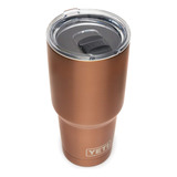 Vaso Yeti De Acero Inoxidable, Con Tapa, 890 Ml, Cobre