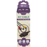 Cable Av Audio Video Gamecube N64 Snes Original Tomee