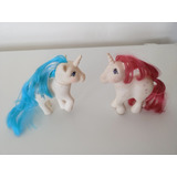 2 Ponis Unicornio De My Little Pony G1 Hong Kong
