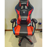 Sillas Gamer Full Con Parlantes Bt,  Luces Led Y Masajeador