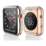 Case Capa Silicone 360º Protetor Para Apple Watch Series 2 3