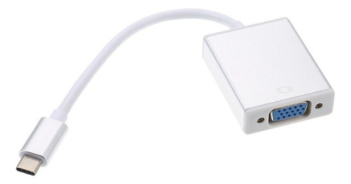 Convertidor Vga Cable Adaptador Ca Hembra Usb - C