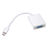 Convertidor Vga Cable Adaptador Ca Hembra Usb - C