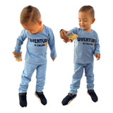 Conjunto De Moletom Menino Infantil Tam 2 Calça E Blusa