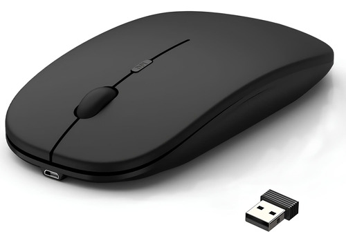 Mouse Inalambrico Rechargeable Ultra-thin Mouse 2.4g Bt