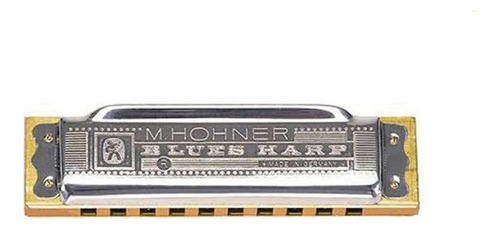 Hohner Armónica Blue Harp Re Color Gris