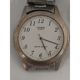 Reloj Casio Mtp-1128a Hombre Malla Acero Inox Wr
